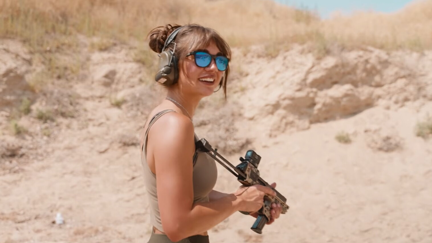 Flux Raider P320 chassis at range