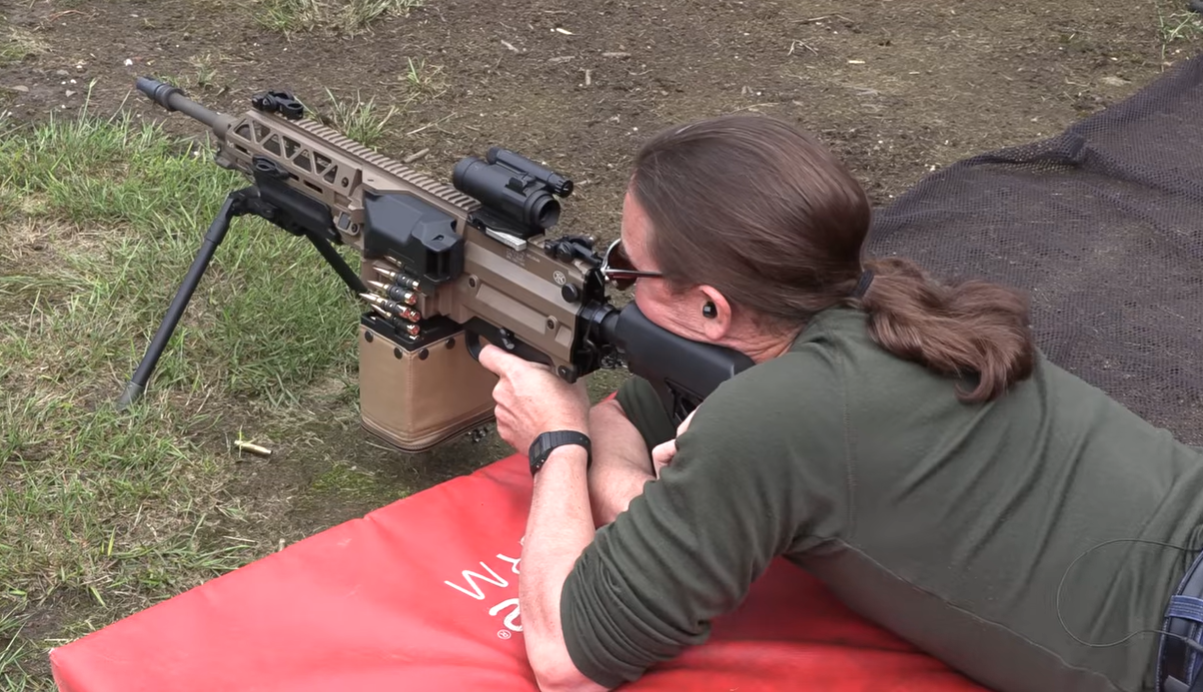 FN Evolys ultralight machine gun