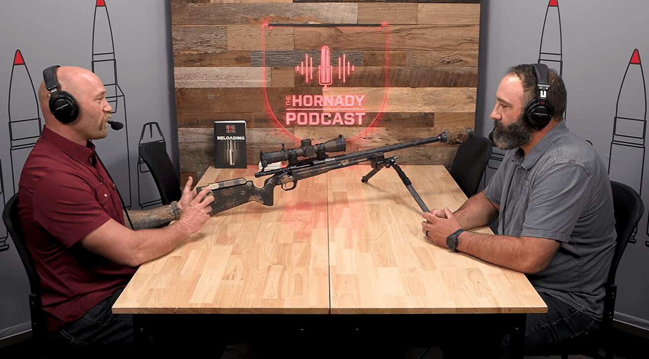 25 Creedmoor rifle on Hornady Podcast