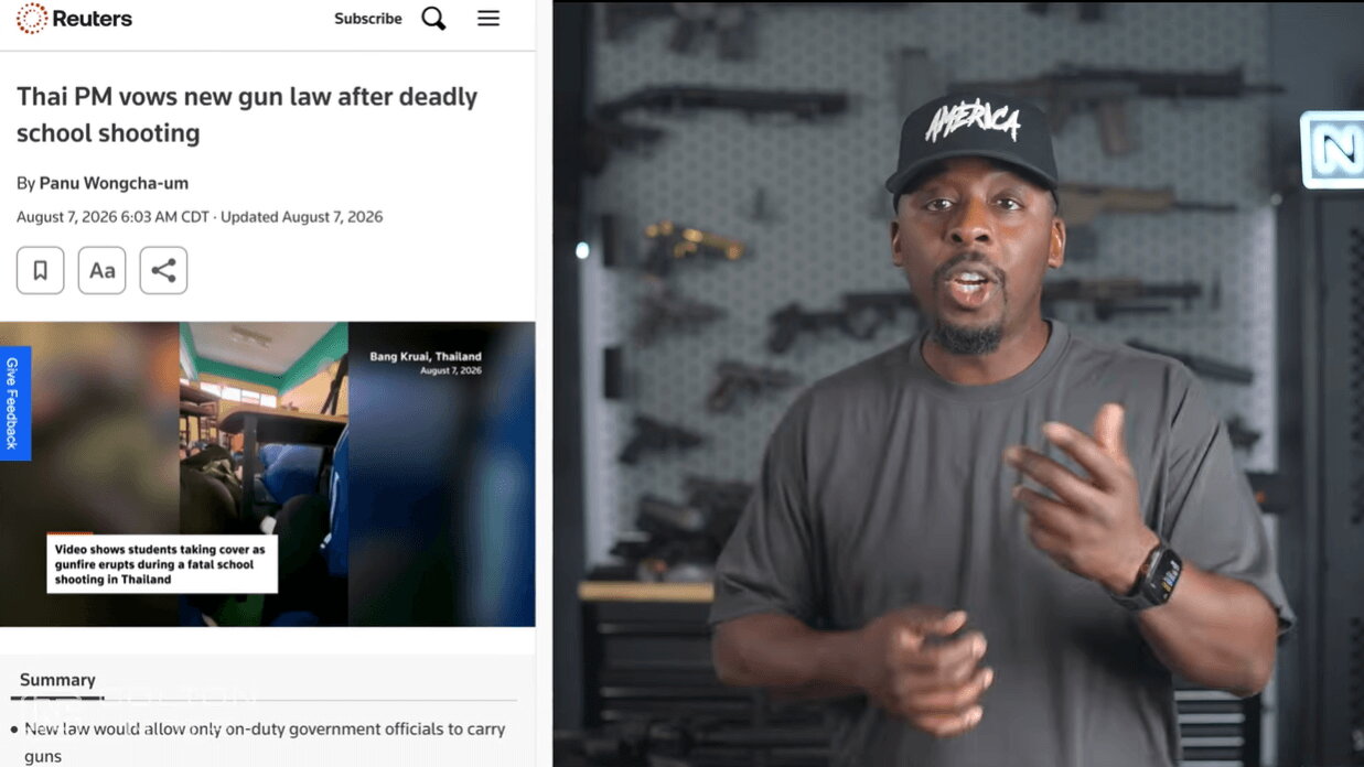 Colion Noir Thailand gun crackdown video